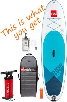 Red Paddle Co 10'6 Ride MSL iSUP Package