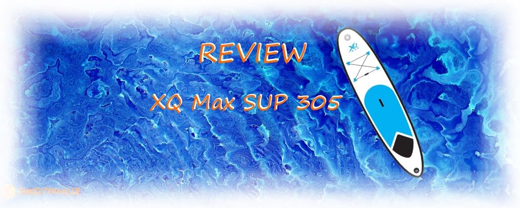 XQ Max Inflatable Stand Up Paddle Board SUP with Accessories 3.05M/10'Long Blue 
