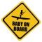 Stand Up Paddle Board Sticker SUP Baby On Board