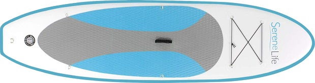 What Are the Specifications of the SereneLife 10’ Inflatable Stand Up Paddle Board?
