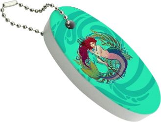 Mermaid Floating Keychain